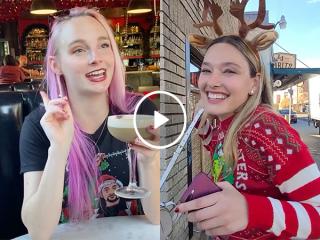 We got drunk on holiday cheer… and also booze (Video)