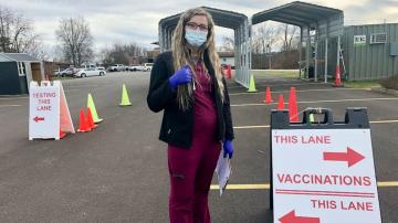 At West Virginia vaccine clinic, pandemic fatigue sets in
