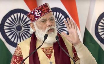 PM Lays Foundation Of 287 Projects Worth Over Rs 28,000 Crore In Himachal