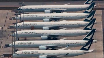 Cathay Pacific suspends cargo flights due to virus controls