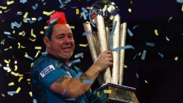 Peter Wright wins PDC World Darts Championship title for second time