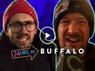 Freezing our d*cks off for 24 Hours in Buffalo (Video)