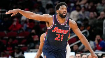Embiid notches seventh straight 30-point game as 76ers beat Rockets