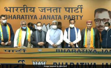 Ex-Congress, Samajwadi Party MLAs Join BJP Ahead Of UP Assembly Polls
