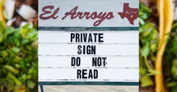 This Austin Tex-Mex joint has the funniest signs in the entire restaurant game (30 photos)