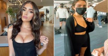 Model calls out airline for forcing her to cover up for flight (7 Photos)