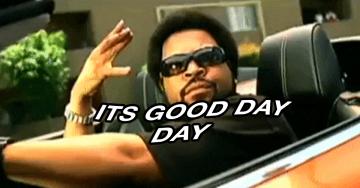 Today marks 30-years since Ice Cube’s “Good Day” and I’ll prove it (8 GIFs)