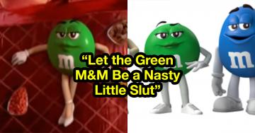 They took the slutty M&M away from us and people are fighting back (11 GIFs)