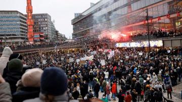 Vaccine passport protests in Europe draw thousands of people