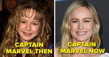 Here's What All The Celebs From Marvel Movies Looked Like In The Oldest Pic I Could Find Of Them And Now