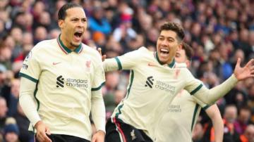 Crystal Palace 1-3 Liverpool: Reds cut gap in Premier League title race