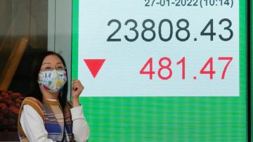 Asian stocks slump after Fed says US rates will rise 'soon'