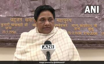 Mayawati's "Pakora" Jibe At BJP After Violence Over Railways Exam