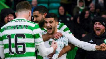 Celtic 1-0 Dundee United: Late Liel Abada goal narrows gap on Rangers to two points