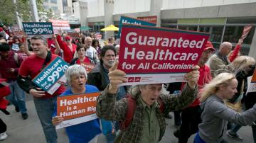 Universal health care bill faces deadline in California