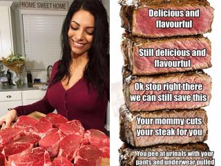 Enjoy some sizzling steak & memes! (30 Photos)