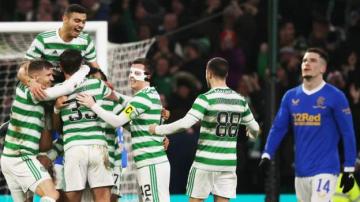 Celtic 3-0 Rangers: Hosts storm to league summit after first-half blitz