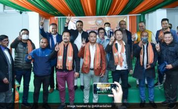 Manipur Film Star RK Somendro Singh Joins BJP Along With 40 Co-Stars
