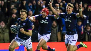 Six Nations 2022: Scotland 20-17 England - late penalty try helps hosts retain Calcutta Cup