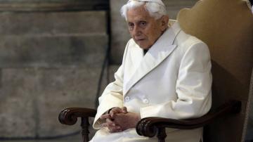 Retired pope asks pardon for abuse, but admits no wrongdoing
