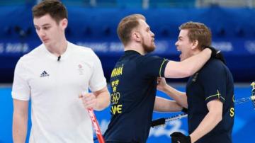 Winter Olympics: Great Britain's men have to settle for curling silver as Sweden take gold