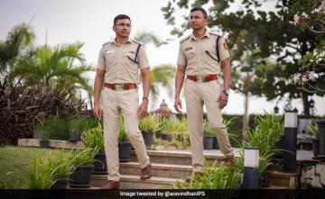 IPS Officer's "Twinning With Brother" Post Reminds Twitter Of "Singham"