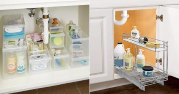 The Best Under-the-Sink Organizers For Cluttered Cabinets