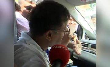 Watch: Goa BJP's Vishwajit Rane, Leading, Chokes Up, Thanks PM Modi