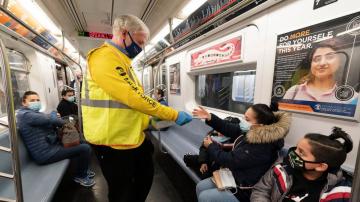 US to ease nationwide mask mandate on transit next month