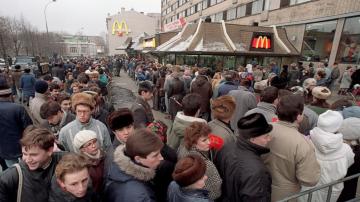 Once a powerful symbol in Russia, McDonald's withdraws