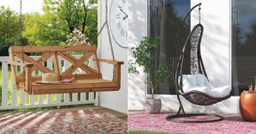 Unwind Outdoors With These 10 Porch Swings