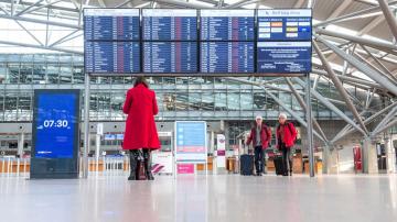 Security strike at German airports causes cancellations