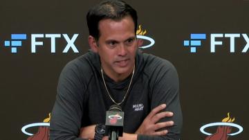 Spoelstra and Lowry explain what went on in the Heat’s ‘animated’ huddle