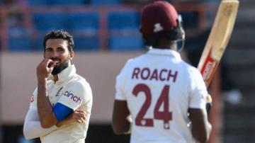 England in West Indies: Joshua da Silva nudges hosts into ascendency on day two