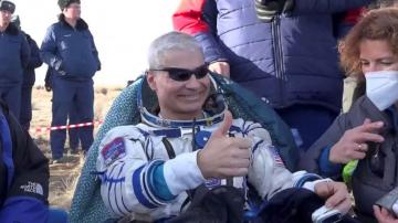 NASA astronaut returns to Earth after record-breaking, 355-day spaceflight