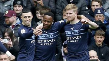 Burnley 0-2 Man City: Kevin de Bruyne & Ilkay Gundogan secure win