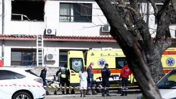 Fire in Greek COVID-19 hospital ward kills 1 patient