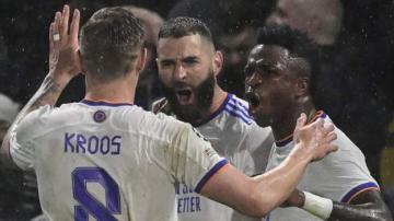 Chelsea 1-3 Real Madrid: Benzema hat-trick puts Spaniards in charge in Champions League last eight