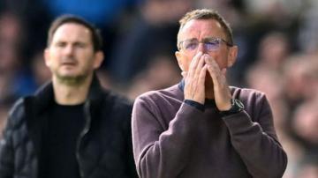 Ralf Rangnick questions whether Man Utd deserve Europe after Everton defeat