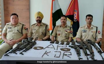 Huge Cache Of Arms Recovered In Assam's Kokrajhar
