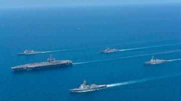 Japan, US hold navy drills off Koreas amid nuke test worry