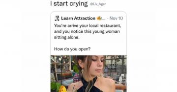 ‘Pick-Up Artist’ asks, ‘this young woman is sitting alone, how do you open?’ and gets promptly roasted (28 photos)