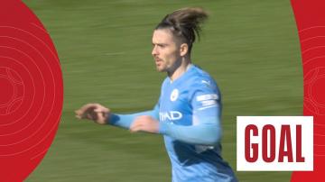 FA Cup semi-final: Jack Grealish strikes for Man City against Liverpool
