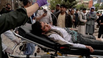 Children among victims of blast at school in Kabul, Afghanistan