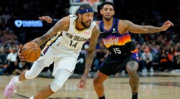 Ingram, Pelicans rally past Suns as Booker leaves with injury