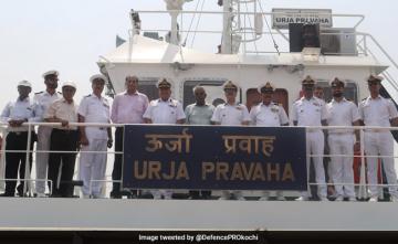 Indian Coast Guard Inducts New Vessel 'Urja Pravaha'