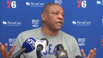Doc Rivers gets defensive when asked about his teams’ history of collapses