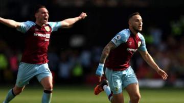 Watford 1-2 Burnley: Two late goals lift Clarets five points clear of relegation zone