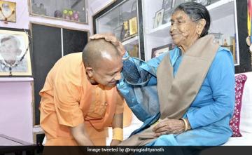 Yogi Adityanath Meets Mother After Several Years In Hometown. See Pic