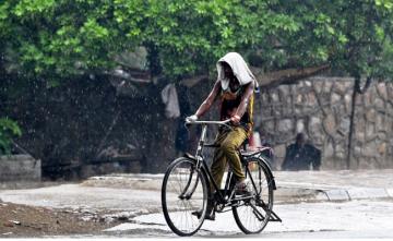 Rain, Hailstorm In Parts Of Delhi Amid Severe Heat Wave